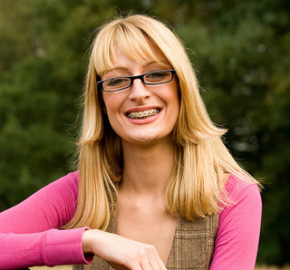 Happy Women With Braces